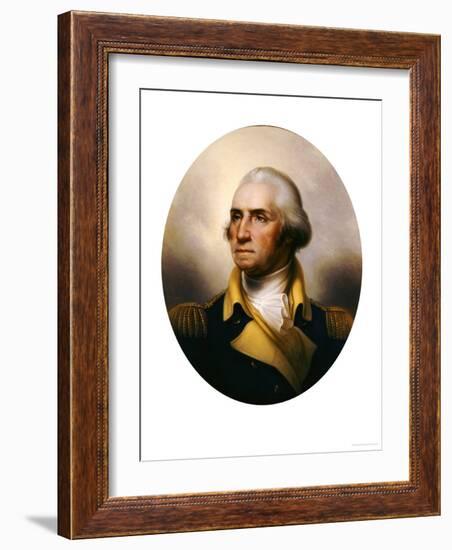 George Washington-Rembrandt Peale-Framed Giclee Print