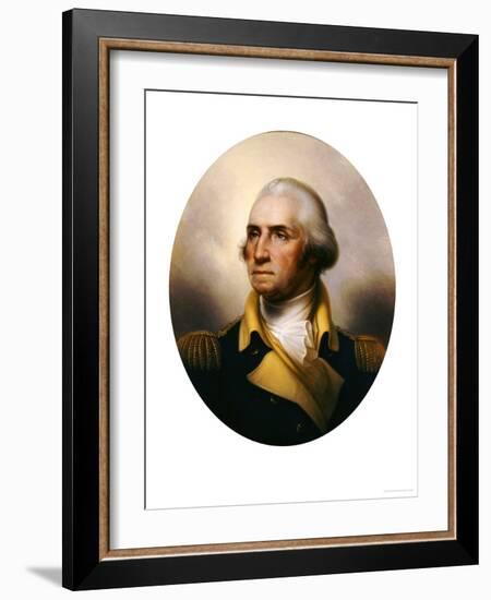 George Washington-Rembrandt Peale-Framed Giclee Print