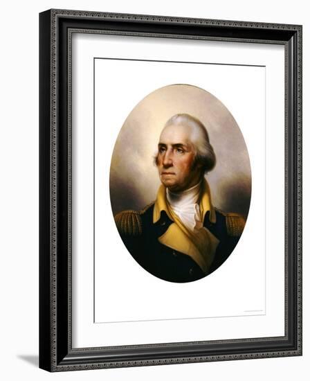 George Washington-Rembrandt Peale-Framed Giclee Print