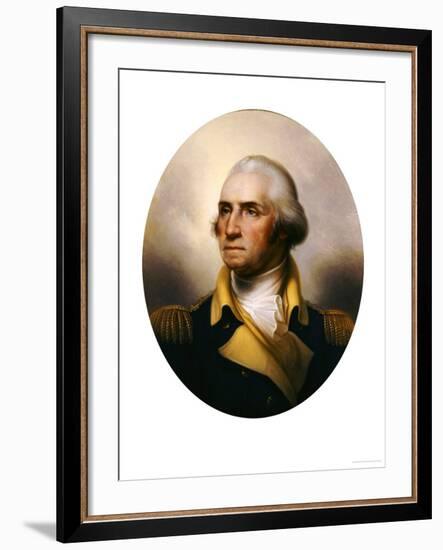 George Washington-Rembrandt Peale-Framed Giclee Print