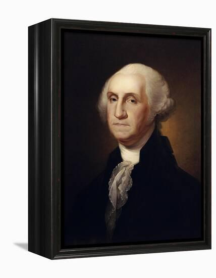 George Washington-Rembrandt Peale-Framed Premier Image Canvas