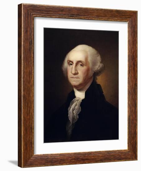 George Washington-Rembrandt Peale-Framed Giclee Print