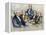 George Washington-Currier & Ives-Framed Premier Image Canvas