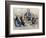 George Washington-Currier & Ives-Framed Giclee Print