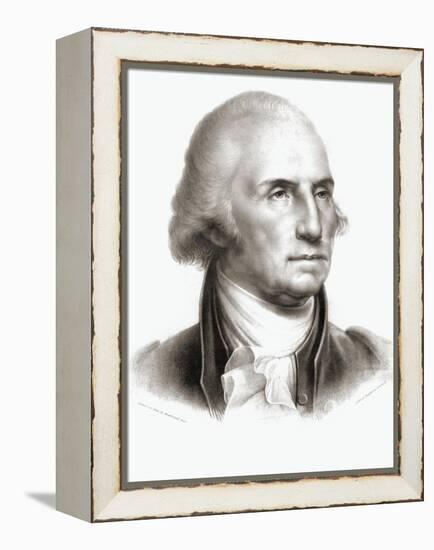 George Washington-Rembrandt Peale-Framed Premier Image Canvas