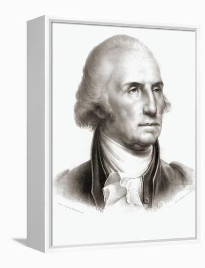 George Washington-Rembrandt Peale-Framed Premier Image Canvas