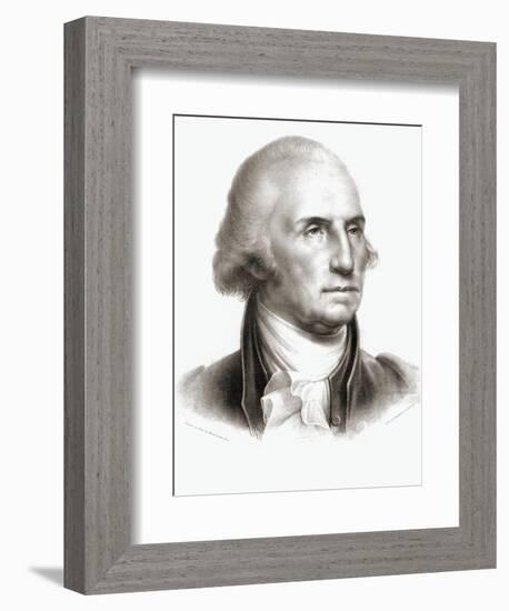 George Washington-Rembrandt Peale-Framed Giclee Print