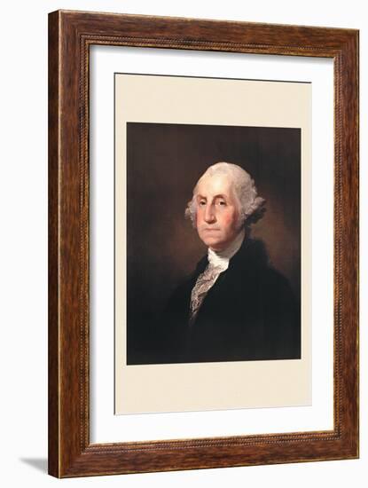 George Washington-Gilbert Stuart-Framed Art Print