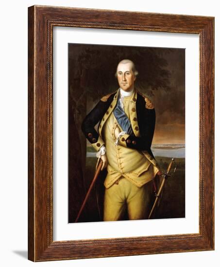 George Washington-Charles Willson Peale-Framed Giclee Print