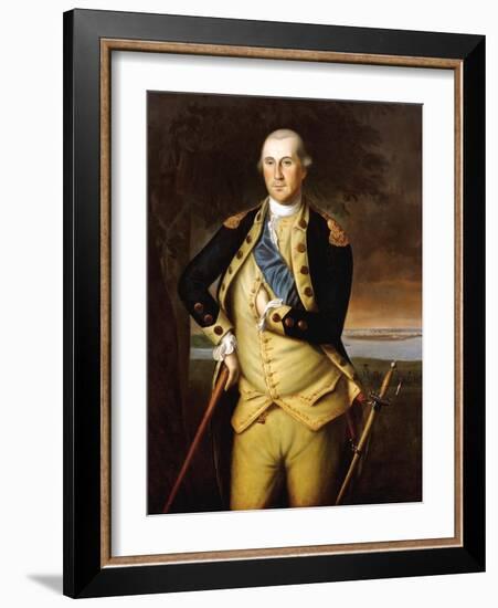 George Washington-Charles Willson Peale-Framed Giclee Print