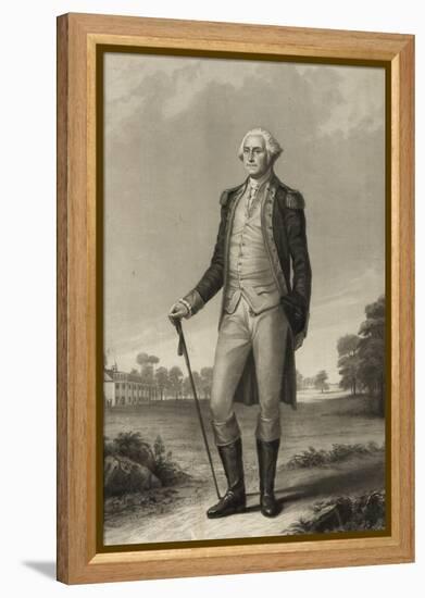 George Washington-null-Framed Premier Image Canvas