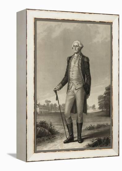 George Washington-null-Framed Premier Image Canvas