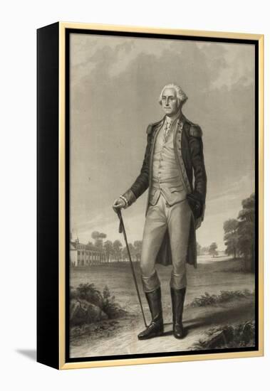 George Washington-null-Framed Premier Image Canvas