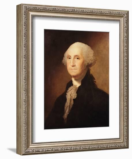 George Washington-Gilbert Charles Stuart-Framed Giclee Print