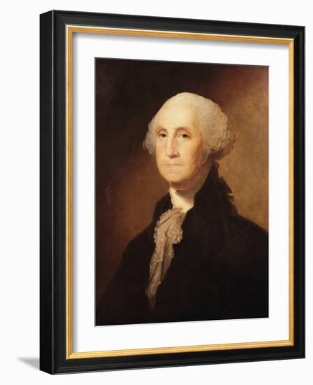 George Washington-Gilbert Charles Stuart-Framed Giclee Print