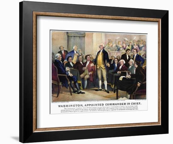 George Washington-Currier & Ives-Framed Giclee Print