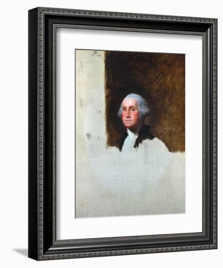 George Washington-Gilbert Stuart-Framed Premium Giclee Print