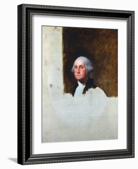 George Washington-Gilbert Stuart-Framed Giclee Print