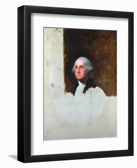 George Washington-Gilbert Stuart-Framed Giclee Print