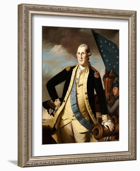 George Washington-Charles Willson Peale-Framed Giclee Print