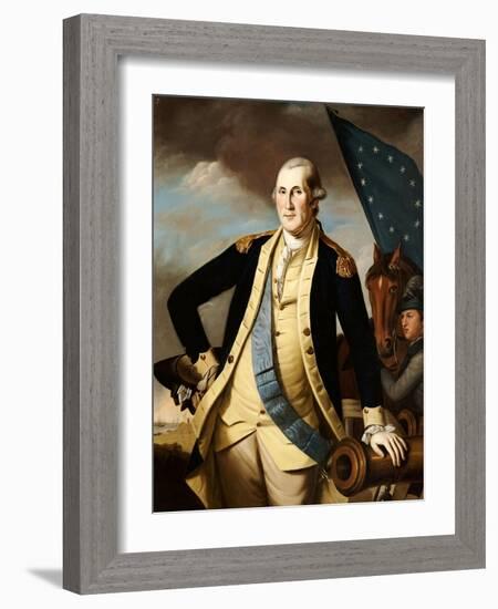 George Washington-Charles Willson Peale-Framed Giclee Print