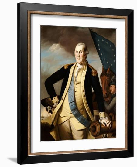 George Washington-Charles Willson Peale-Framed Giclee Print