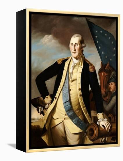 George Washington-Charles Willson Peale-Framed Premier Image Canvas