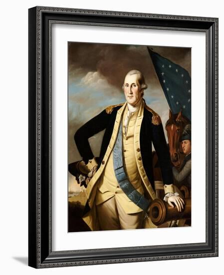 George Washington-Charles Willson Peale-Framed Giclee Print