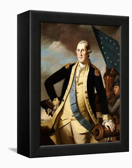 George Washington-Charles Willson Peale-Framed Premier Image Canvas