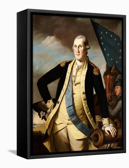 George Washington-Charles Willson Peale-Framed Premier Image Canvas