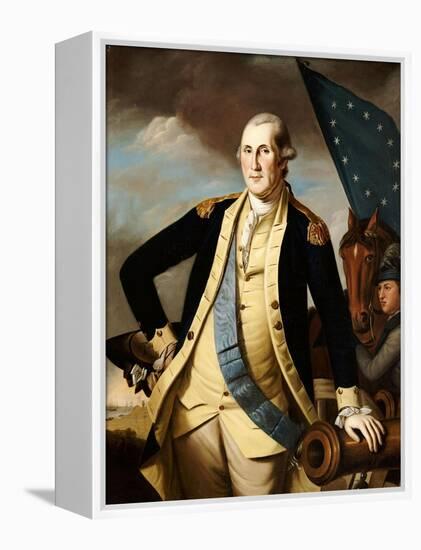 George Washington-Charles Willson Peale-Framed Premier Image Canvas