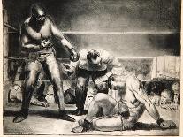 Between Rounds, Small, Second Stone, 1923-George Wesley Bellows-Giclee Print