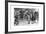 George Whitefield Preaching in the Open Air C1870-null-Framed Giclee Print