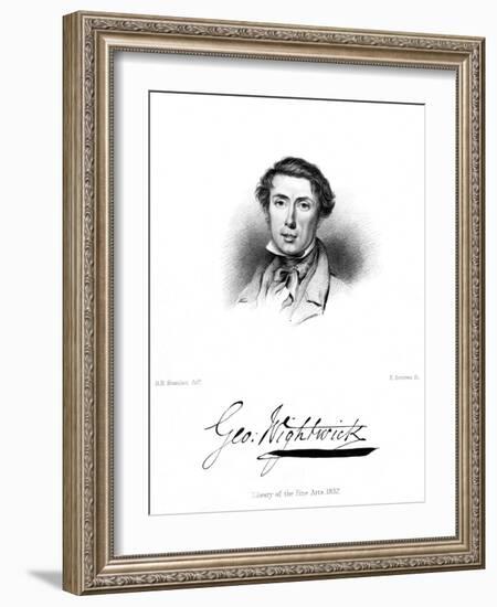 George Wightwick-R R Scanlan-Framed Art Print
