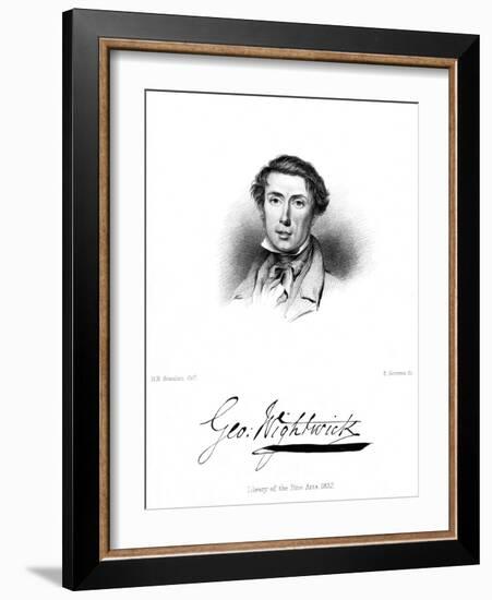 George Wightwick-R R Scanlan-Framed Art Print