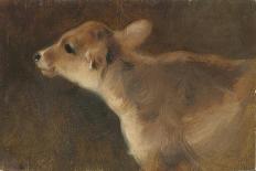 A Calf, 1879-George Wiliam Horlor-Framed Giclee Print