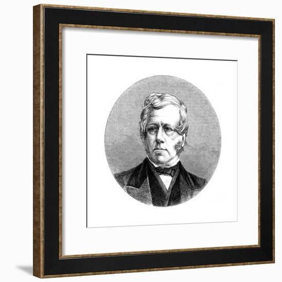 George William Frederick Howard, 7th Earl of Carlisle, British Politician and Statesman-null-Framed Giclee Print