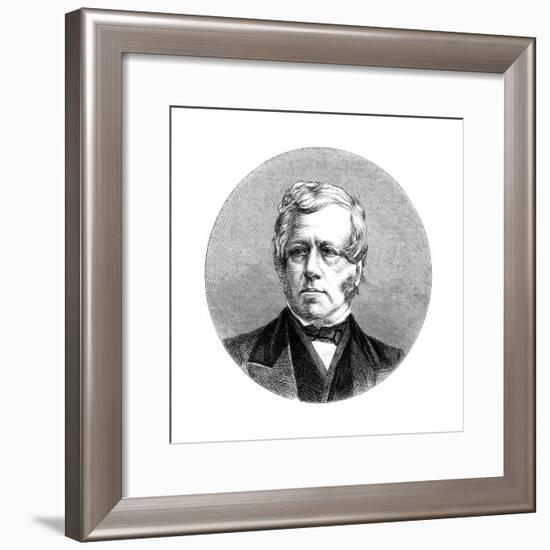 George William Frederick Howard, 7th Earl of Carlisle, British Politician and Statesman-null-Framed Giclee Print