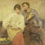 A Dinner of Herbs-George William Joy-Giclee Print