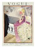 Vogue Cover - October 1916-George Wolfe Plank-Premium Giclee Print
