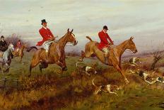 A Change of Horses: The Fresh Team-George Wright-Framed Giclee Print