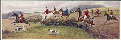 Passing the Hunt-George Wright-Framed Giclee Print