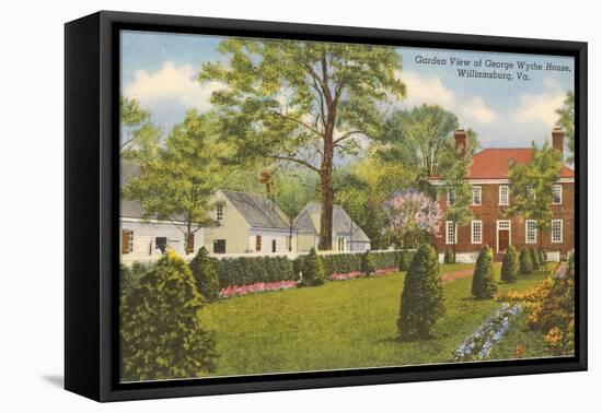 George Wythe House, Williamsburg, Virginia-null-Framed Stretched Canvas