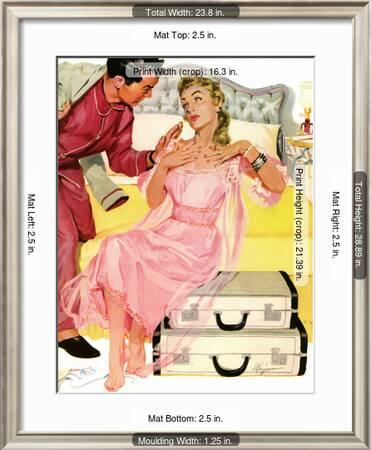 Georgeous Decoy Saturday Evening Post Leading Ladies June 12 1954 Pg 27 Giclee Print Robert Meyers Art Com