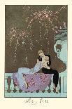 Blue Dress by Beer-Georges Barbier-Photographic Print
