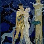 Fireworks in Venice, Illustration for Fetes Galantes by Paul Verlaine 1924-Georges Barbier-Giclee Print
