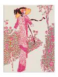 Au revoir People leaving in a car People in evening dress-Georges Barbier-Giclee Print