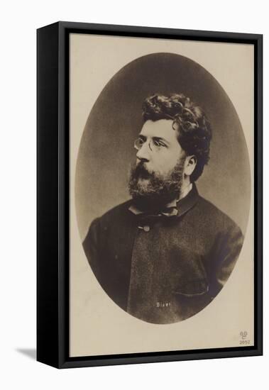 Georges Bizet, French Composer, Mainly of Operas (1838-1875)-null-Framed Premier Image Canvas