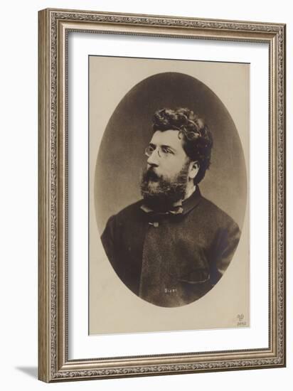 Georges Bizet, French Composer, Mainly of Operas (1838-1875)-null-Framed Photographic Print