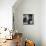 Georges Brassens Playing the Guitare at Home-Marcel Begoin-Photographic Print displayed on a wall